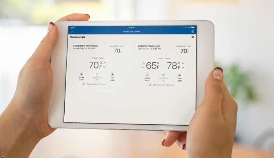 Thermostat control in Newburgh